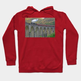 The Jacobite crossing Glenfinnan Viaduct, May 2023 Hoodie